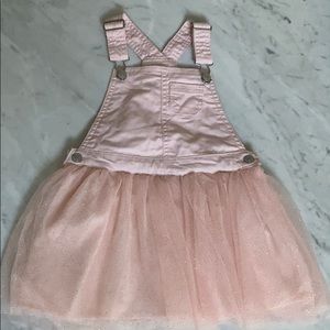 Girls overall dress
